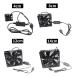 �y���s�A���i�zUSB��p�t�@�� ���������X�C�b�`�t 12cm �É� 3�i���ʒ��� 5V ���^ ��� USB��@ 7���H�� PC�N�[���[ _. �֘A�摜2