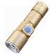 [ параллель импортные товары ]USB заряжающийся маленький размер LED рука light gold 200 люмен мигает чуть более свет _