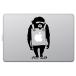 WOLFING все размер MacBook соответствует искусство стикер клейкая пленка банк si- Monkey черный 12 дюймовый 084 _