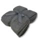 [ параллель импортные товары ]BAREFOOT DREAMS покрывало B542-43-00 THROW Slate Blue