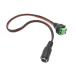 DC�W���b�N�t���P�[�u�� �O�a5.5mm ���a2.1mm DC�v���O �R�l�N�^ �R�[�h ���[�h�� ���� DIY �H��