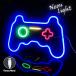 LED neon автограф контроллер игра USB батарейка неоновый свет неоновая трубка интерьерный свет непрямое освещение модный симпатичный товары Рождество орнамент 