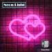 LED neon автограф Heart heart Rav love Heart type длинный кабель неоновый свет неоновая трубка интерьер розовый персик модный симпатичный 