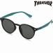  посылать за товар THRASHER Thrasher солнцезащитные очки UV cut KIDS Kids поляризирующая линза SHINE автомобиль in K021 BK/SMP унисекс мужской женский 