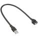 esese- сервис [ USB A( мужской ) - USB A( женский ) ] гибкий удлинение кабель SU2-AA03FB