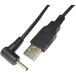 [ утка n(COMON) производства ]USB(A)=DC Jack ( наружный диаметр :3.0φ/ внутренний диаметр :1.1φ/L type )/ чёрный /1.2m[DC-3011A]