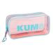 Ray mei wistaria . pen case writing brush box KUM clear pen pouch pastel pink KM175PQ
