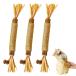 Renjzle cat tooth ... stick cat playing for flax ... toy natural safety -stroke less cancellation tooth hardening toy stick .. did cat stick natural tree 21cm (3