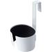  Yamazaki real industry (Yamazaki) dryer holder white approximately W10×D12×H15cm Beaute s dryer storage code . neat storage 7581