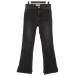  Mira o-wenMila Owen beautiful goods close year of model flair Denim pants jeans center Press stretch black black 0 approximately 26 -inch lady's 