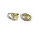 Christian Dior Christian Dior CD Logo запонки кнопка серебряный Gold цвет #GY99 мужской 