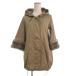  Snidel SNIDEL Mod's Coat 7 минут рукав искусственный мех с капюшоном .F бежевый #TC женский 