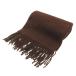  M тянуть mieM-Premier muffler палантин бахрома чай Brown женский 