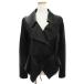  Grace Club Grace Club jacket ram leather sheep leather cut and sewn switch black black 7 lady's 