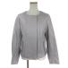 PoshAlmapo Sure roma beautiful goods Ram leather jacket long sleeve no color sheep leather PA18-08007 gray grey S #SM1 lady's 