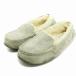  UGG UGG ANSLEY Anne attrition - mouton moccasin shoes slip-on shoes gray ju24cm lady's 