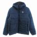  не использовался товар Adidas adidas с биркой PADDED JACKET с хлопком жакет ED5828 Zip выше капот M синий b люмен z