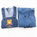  Miki House mikihouse 2 позиций комплект сарафан комбинезон Denim вышивка 80cm темно-синий темно-синий /OU #GY14 Kids 