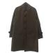  зеленый этикетка сирень расческа ng United Arrows green label relaxing пальто с отложным воротником колено длина длинный рукав чай S