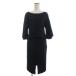  Spick &amp; Span Spick&amp;Span выставить cut and sewn . минут рукав юбка колено длина тугой чёрный черный 38 женский 