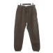 efo-ji- Esse n автомобиль ruzFOG ESSENTIALS тренировочный брюки Raver Logo талия резина обратная сторона ворсистый хлопок чай Brown S *AA*