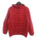  Uniqlo UNIQLO свет down Parker жакет блузон полный Zip f-ti нейлон 079122 красный красный M #GY35 мужской 