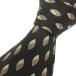  не использовался товар Pierre Cardin Pierre Cardin с биркой галстук широкий галстук шелк точка чёрный черный мужской 