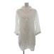  Beams Heart BEAMS HEART туника One-piece 9 минут рукав linen половина кнопка белый белый #OOM женский 