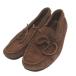  Tod's TOD'S мокасины плоская обувь лента замша чай Brown 5 мужской 