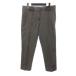  Sports Max Max Mara SPORT MAX 7 минут длина брюки укороченные брюки молния fly проверка тысяч птица .. серый 40 женский 