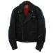 ���C�X���U�[ LEWIS Leathers 70s ���B���e�[�W �_�u�� ���C�_�[�X �W���P�b�g ���^�O ���U�[ �㒅 38 �� �u���b�N �����Y