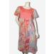 tsumori chisato SLEEP Tsumori Chisato сон ..... море коралл рисунок One-piece салон одежда M PINK розовый UNT127 /** женский 