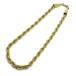 moneMonet кручение цепь короткое колье колье Gold 37cm Vintage 