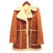  машина laCarla. NEW YORK овчина мутон ranch coat flair кирпич 7 женский 