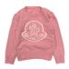  Moncler MONCLER шерсть кашемир вязаный большой Logo свитер длинный рукав 2022AW розовый 2 anni 92cm baby Kids 