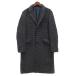  мужской Bigi Nowadays by MEN'S BIGI тысяч птица .. Пальто Честерфилд шерсть . темно-серый черный 2 M0523FC901 мужской 