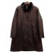  Rosa s Club ROSASE CLUB шелк с хлопком A линия длинное пальто Rex мех мех темно-коричневый M