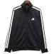  Adidas adidass Lee полоса s постоянный Fit двойной вязаный спортивная куртка черный чёрный M JV6977 прекрасный товар мужской 