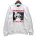 �V���v���[�� SUPREME �q�X�e���b�N�O���}�[ HYSTERIC GLAMOUR 21SS Crewneck �N���[�l�b�N �X�E�F�b�g �V���c �g���[�i�[ �O���[ S