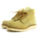  Red Wing REDWING 6 CLASSIC ROUND Classic round Work boots race up Short suede USA made beige 5E 23cmrete