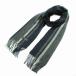  большой круг кашемир muffler бахрома полоса рисунок темно-синий чёрный серый /JS #GY99 мужской 