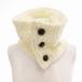  Beams Golf BEAMS GOLF прекрасный товар защита горла "neck warmer" шарф снуд одежда для гольфа кабель вязаный белый белый #GY14 /AE женский 