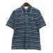  Lacoste LACOSTE окантовка рубашка-поло короткий рукав 4 темно-синий 250527E #GY03 мужской 