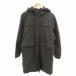  Uniqlo UNIQLO Old Uniqlo Vintage 90s с хлопком пальто капот нейлон средний длина M чай оттенок коричневого /HO #GY99 мужской 