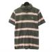  Burberry Black Label BURBERRY BLACK LABEL окантовка рубашка-поло короткий рукав 2 серый розовый 250606E мужской 