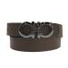  Salvatore Ferragamo Salvatore Ferragamo gun chi-ni двусторонний ремень кожа Brown черный мужской 