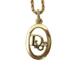  Christian Dior Christian Dior Logo овальный колье Gold цвет #GY09 женский 