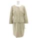  Coup de Chance CdeC COUP DE CHANCE ансамбль формальный no color жакет безрукавка One-piece колено длина ламе 38 бежевый /GV