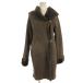 gashu low and call GUSHLO&COLE мутоновое пальто оттенок коричневого S женский 