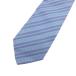  Yves Saint-Laurent YVES SAINT LAURENT полоса галстук шелк голубой #FF мужской 